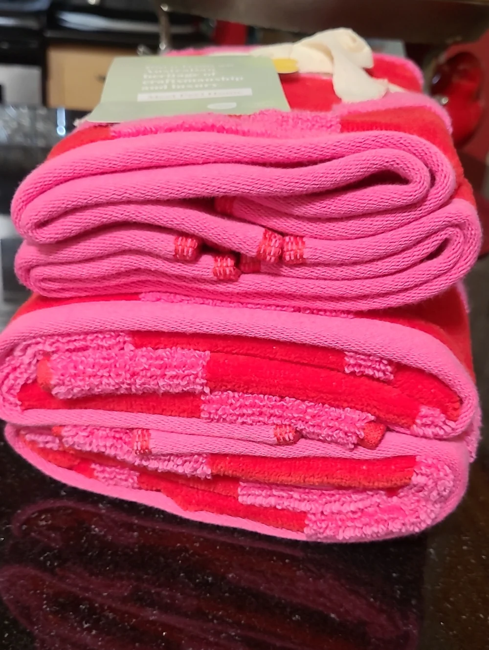 Peri Home Game Of Love Checkerboard Towel Set